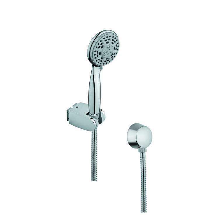 GEDY SUP1066 SUPERINOX HAND SHOWER IN CHROME WITH HOSE AND WATER CONNECTION
