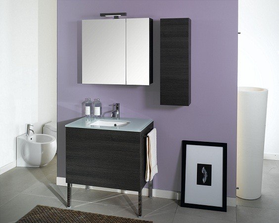 IOTTI NT2 TIME COLLECTION 31.5 INCH VANITY SET WITH MEDICINE CABINET