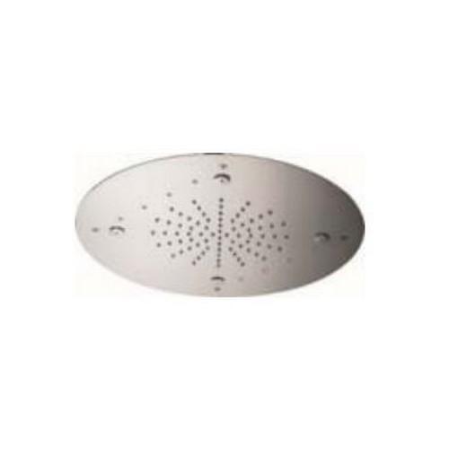 RAIN THERAPY PS ZI-63236 16 1/2 INCH SHOWER HEAD WITH CHROMOTHERAPY LED LIGHT
