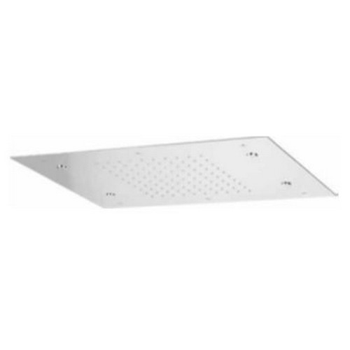 RAIN THERAPY PS ZI-65030 24 INCH RECTANGULAR SHOWER HEAD WITH MIST JETS