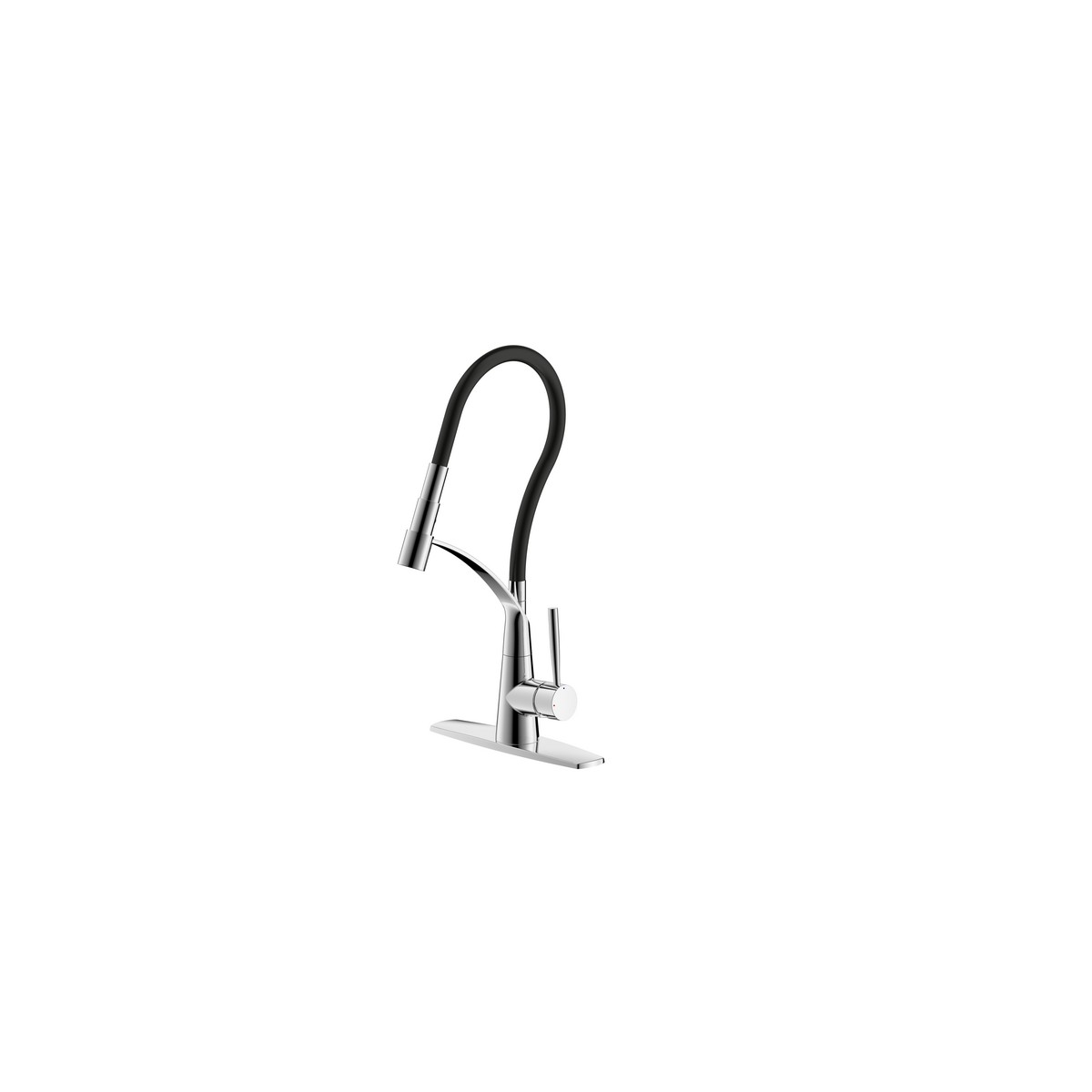 ULTRA FAUCETS UF1790 PAGANI DECK MOUNT SINGLE HANDLE KITCHEN FAUCET WITH PULL-DOWN SPRAY