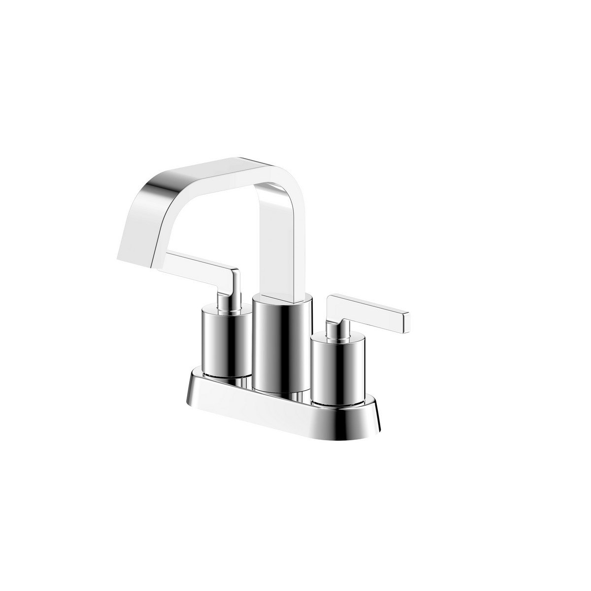 ULTRA FAUCETS UF4681 ARDUA DECK MOUNT TWO HANDLE BATHROOM FAUCET