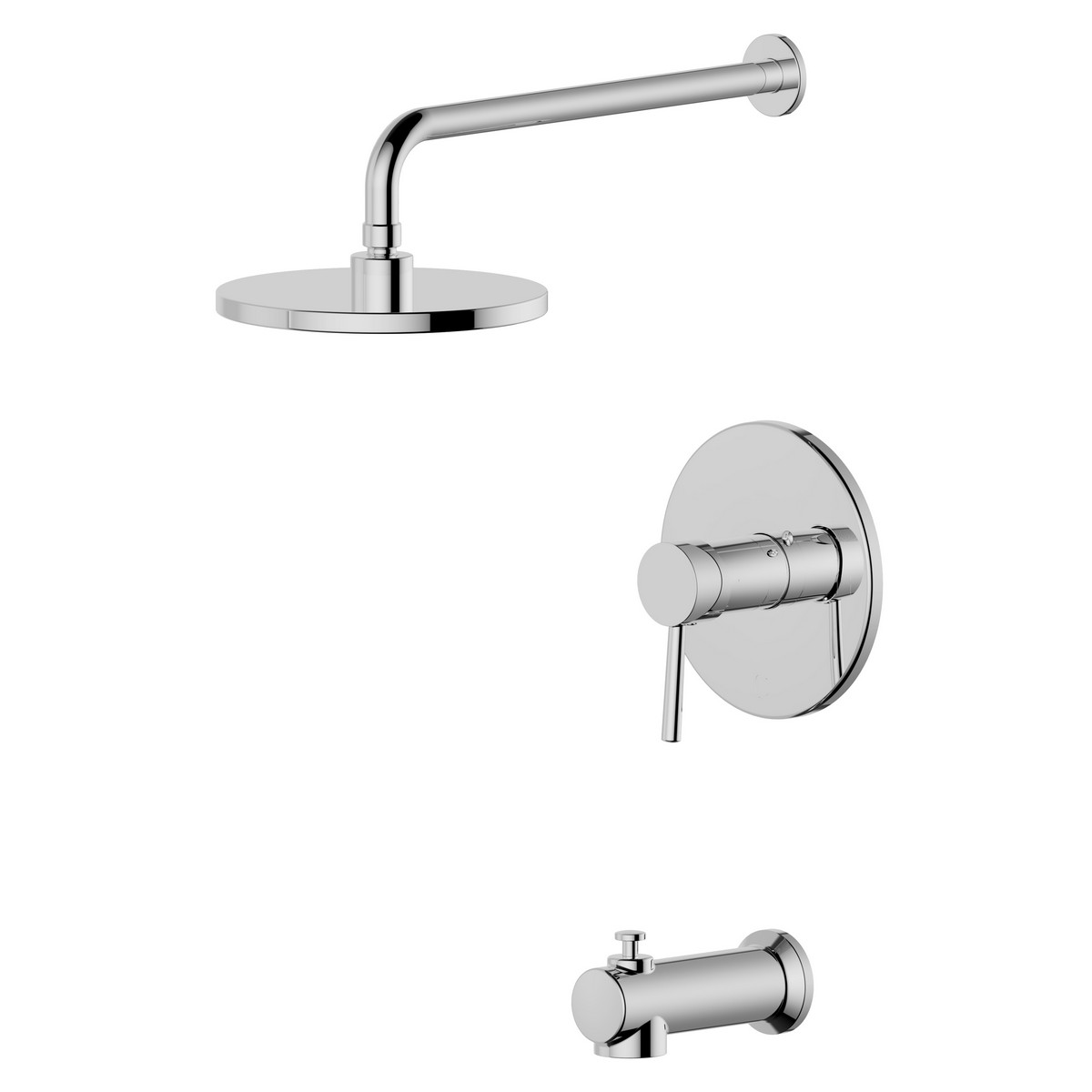ULTRA FAUCETS UF7830 KREE SINGLE HANDLE TUB AND SHOWER TRIM