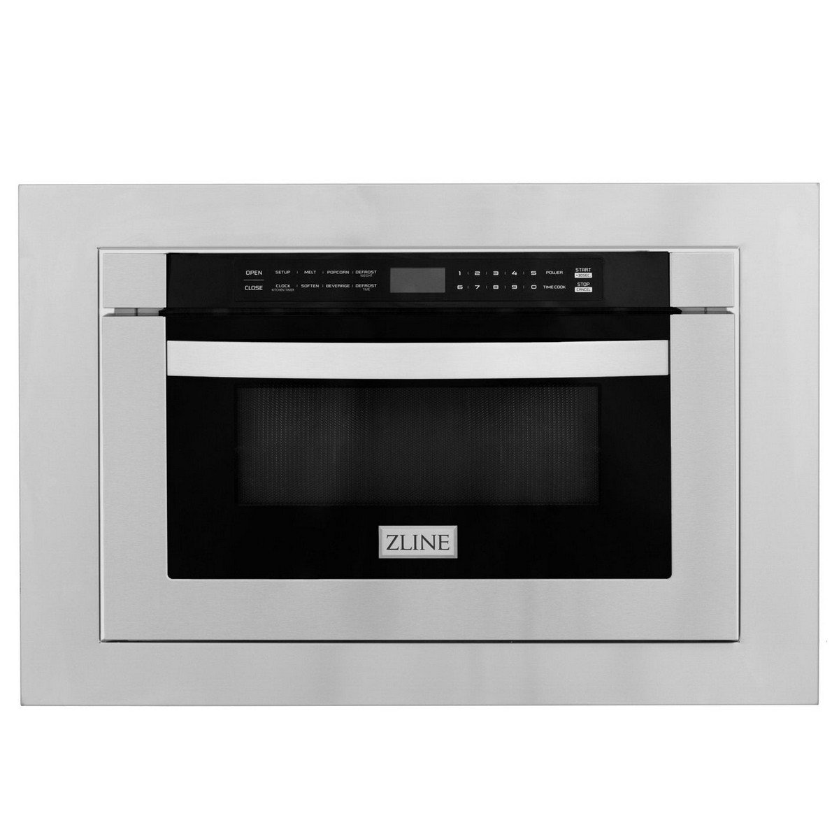 ZLINE MWD-TK-30 29 7/8 INCH 1.2 CU. FT. STAINLESS STEEL BUILT-IN MICROWAVE DRAWER WITH 30 INCH TRIM KIT