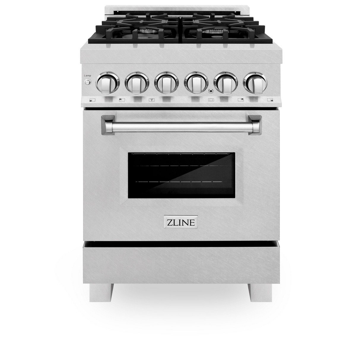 ZLINE R-24 24 INCH 2.8 CU. FT. 20 AMPS GAS STOVE AND ELECTRIC OVEN DUAL FUEL RANGE