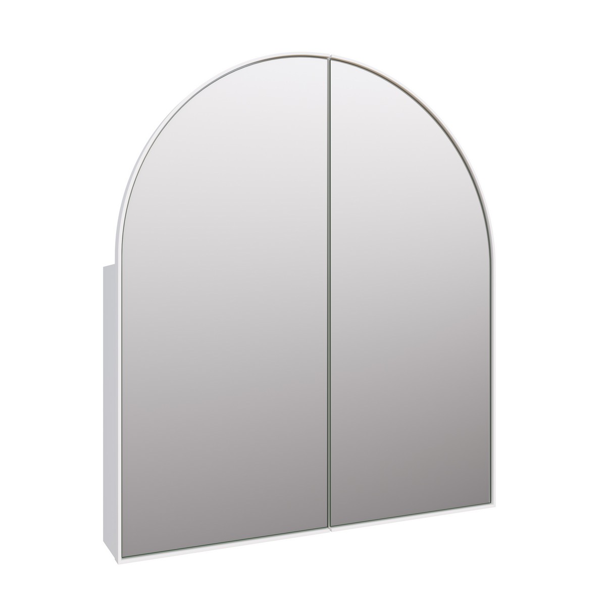 GLASS WAREHOUSE SC2-AR-30X34 ARIA 30 INCH METAL ARCHED RECESSED MEDICINE CABINET