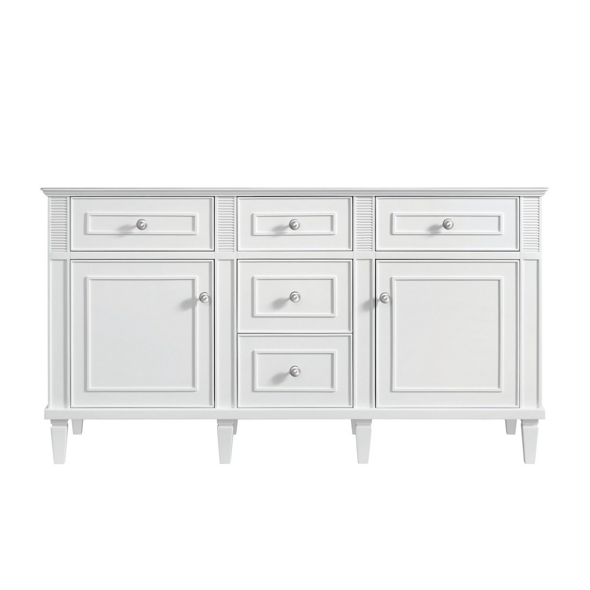JAMES MARTIN 424-V60D LORELAI 59 7/8 INCH FREE-STANDING DOUBLE SINK BATHROOM VANITY CABINET ONLY