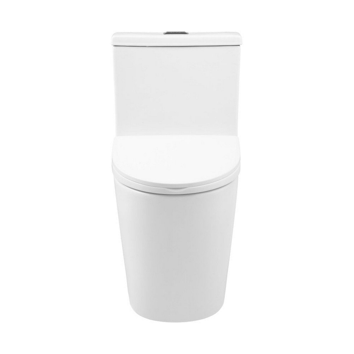 SWISS MADISON SM-1T18 DREUX 0.95/1.26 GPF DUAL FLUSH ONE PIECE ELONGATED TOILET IN MATTE GREY