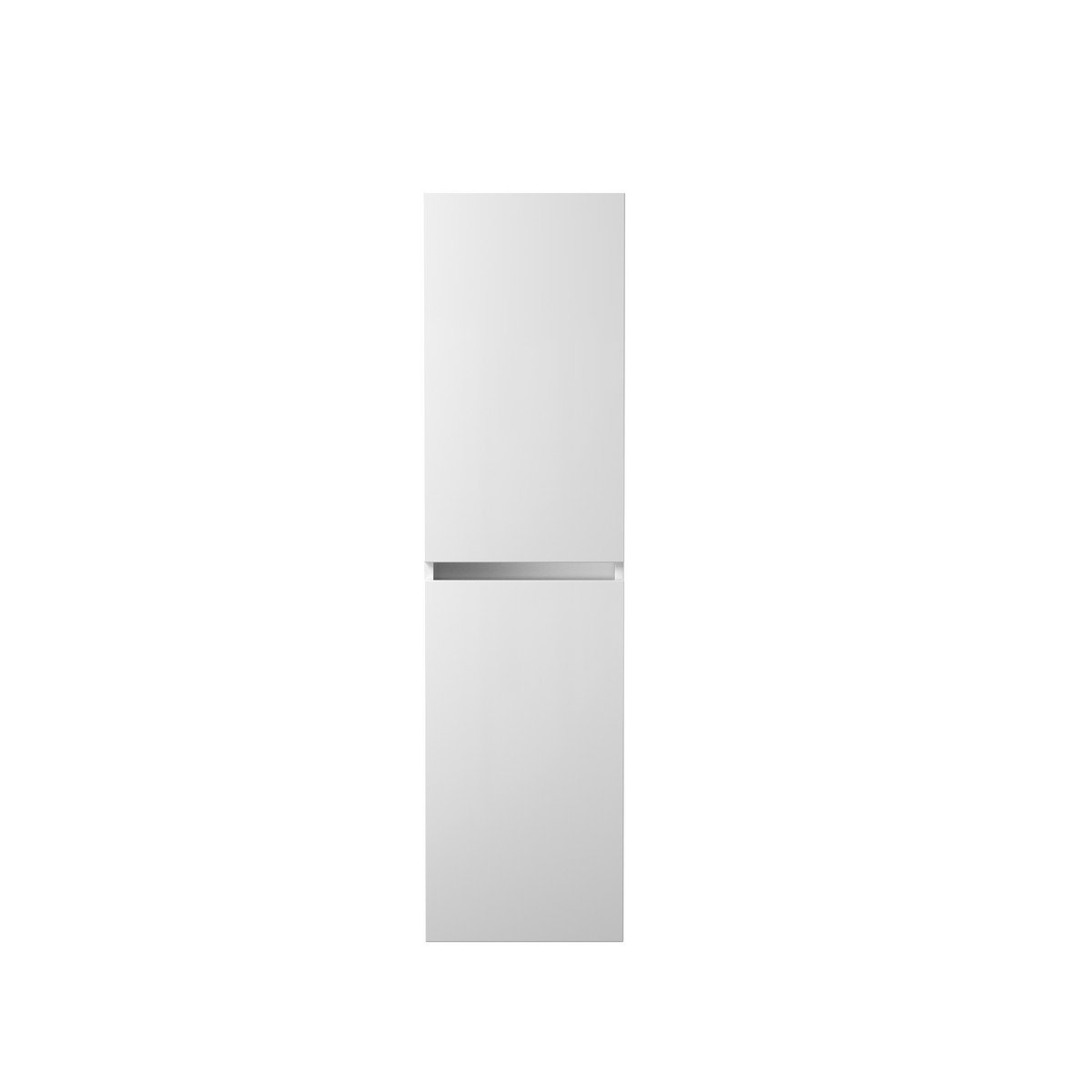 VANITY ART VA6011W 16 INCH WALL MOUNTED BATHROOM CABINET - GLOSSY WHITE