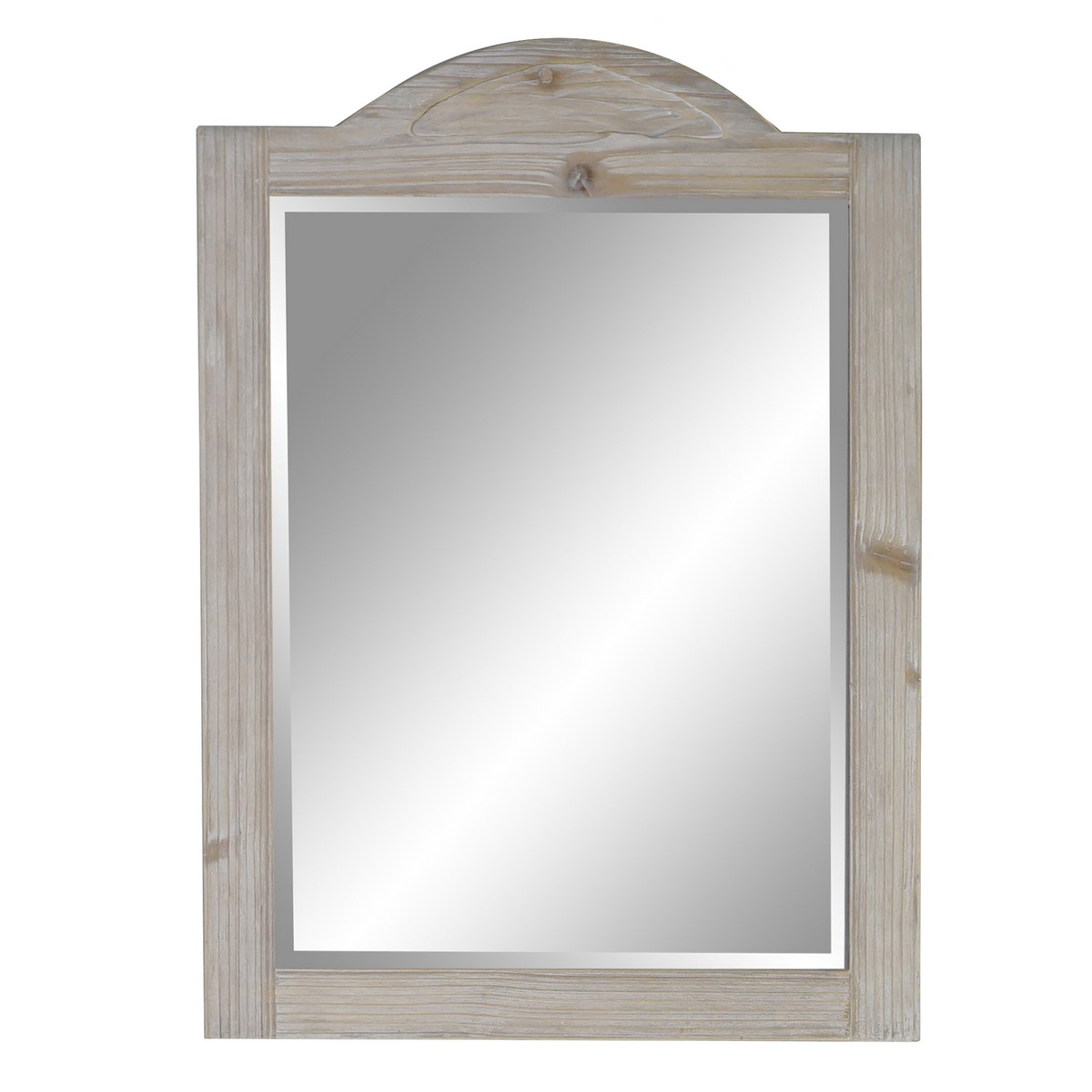 INFURNITURE WK1388M 26 x 36 INCH SOLID RECYCLED FIR MIRROR