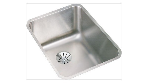 ELKAY ELUH141810PD STAINLESS STEEL 16-1/2 L X 20-1/2 W X 9-7/8 D UNDERMOUNT KITCHEN SINK WITH PERFECT DRAIN