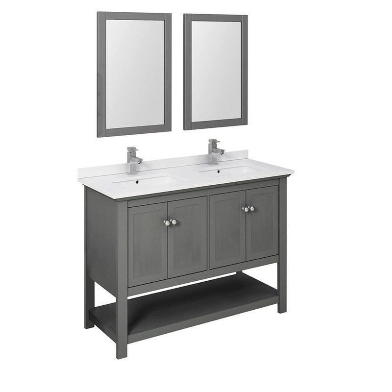 48 Inch Bathroom Vanity With, 40 Inch Double Sink Vanity
