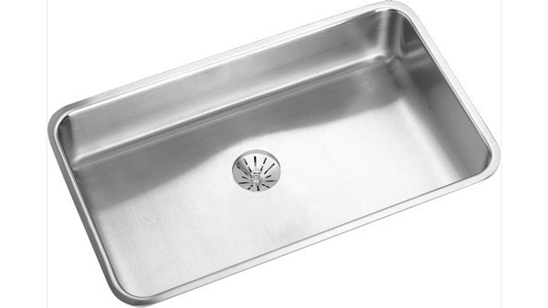 ELKAY ELUHAD281645PD STAINLESS STEEL 30-1/2 L X 18-1/2 W X 4-3/8 D UNDERMOUNT KITCHEN SINK WITH PERFECT DRAIN