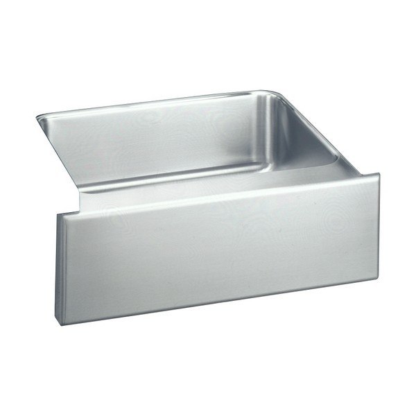 ELKAY ELUHF2520DBG LUSTERTONE 25 L X 20-1/2 W X 7-7/8 D APRON FRONT UNDERMOUNT KITCHEN SINK WITH DRAIN AND BOTTOM GRID