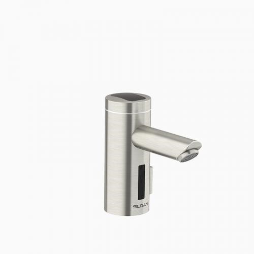 SLOAN 3335070 OPTIMA EAF275-ISM PVDBN 0.5 GPM DECK INTEGRATED SIDE MIXER SOLAR MID BODY FAUCET WITH AERATED SPRAY - BRUSHED NICKEL