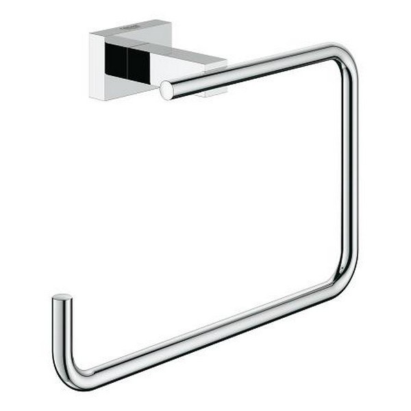 GROHE 40510001 ESSENTIALS CUBE TOWEL RING IN CHROME