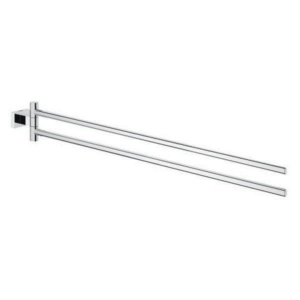 GROHE 40624001 ESSENTIALS CUBE TOWEL BAR IN CHROME