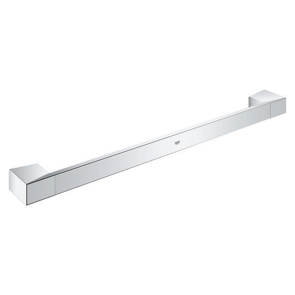 GROHE 40807000 SELECTION CUBE GRIP BAR/TOWEL BAR IN POLISHED CHROME