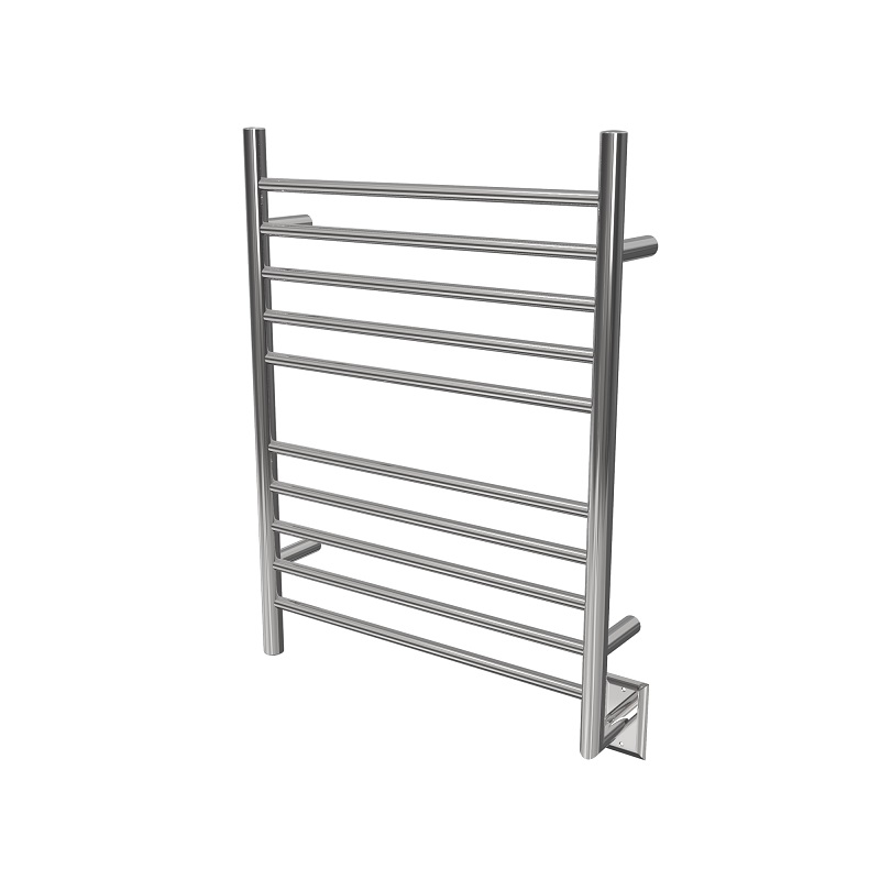 AMBA PRODUCTS RWH-S RADIANT 24 W X 32 H INCH STRAIGHT HARDWIRED HEATED TOWEL RACK