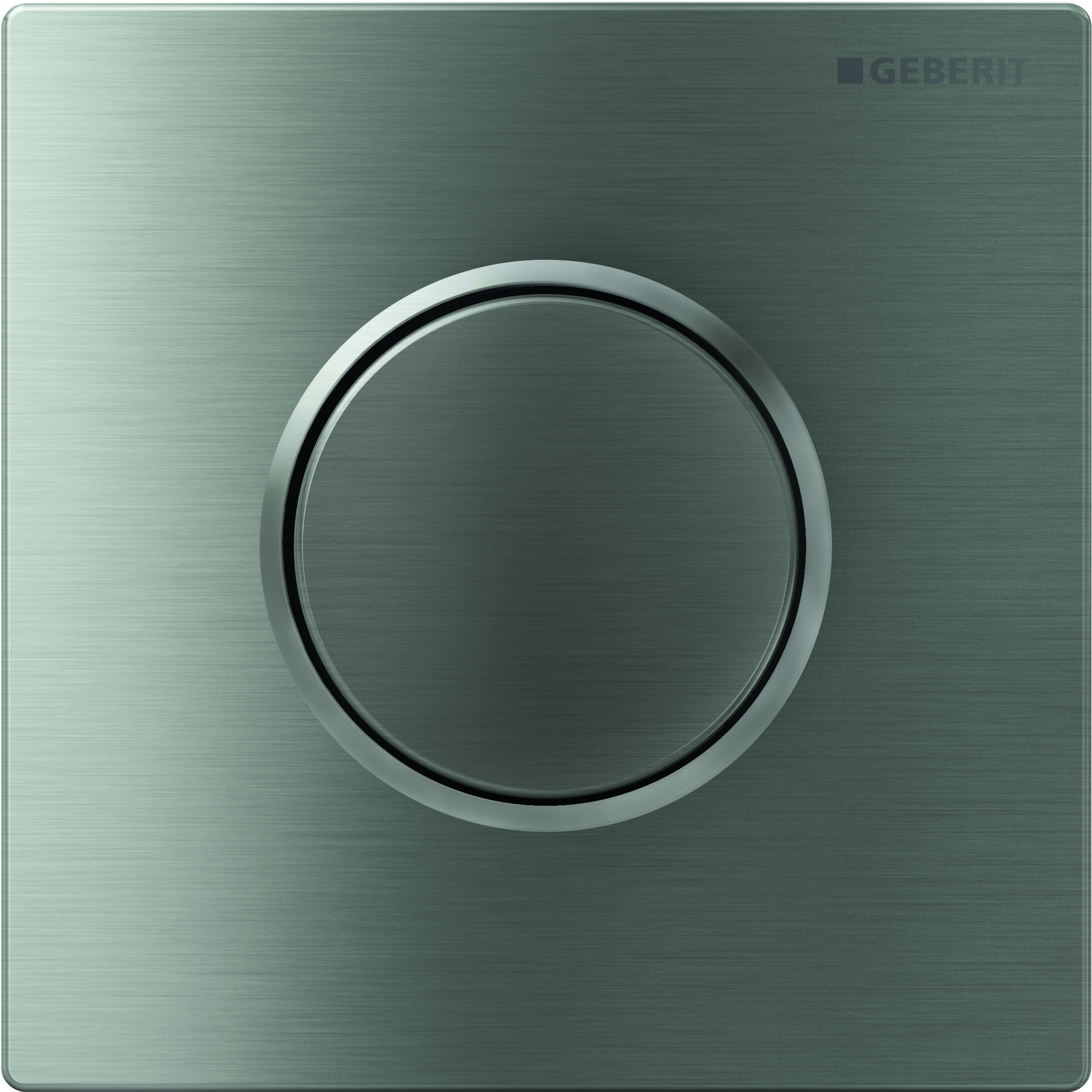 GEBERIT 116.015.SN.1 SIGMA10 FLUSH ACTUATOR PLATE IN BRUSHED STAINLESS