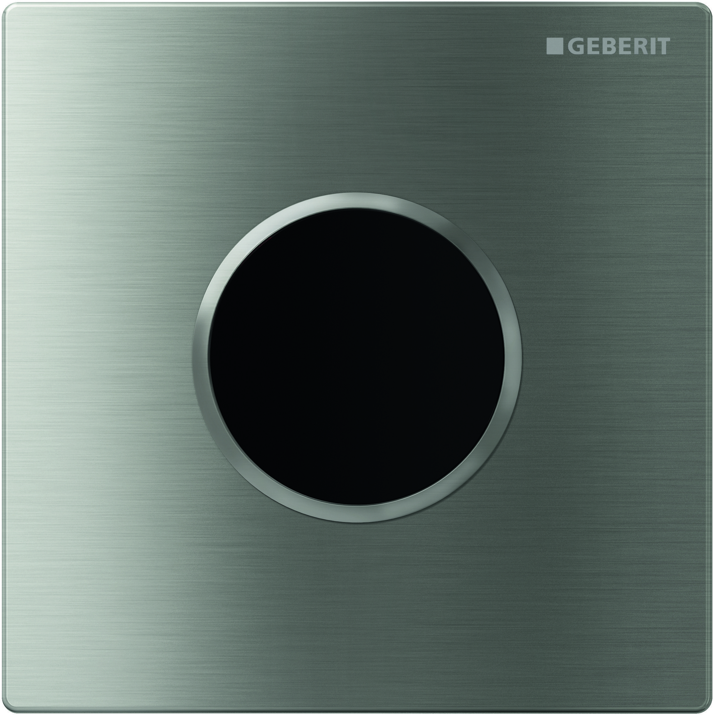 GEBERIT 116.025.SN.1 SIGMA10 HANDS FREE FLUSH ACTUATOR PLATE IN BRUSHED STAINLESS STEEL, AC POWER