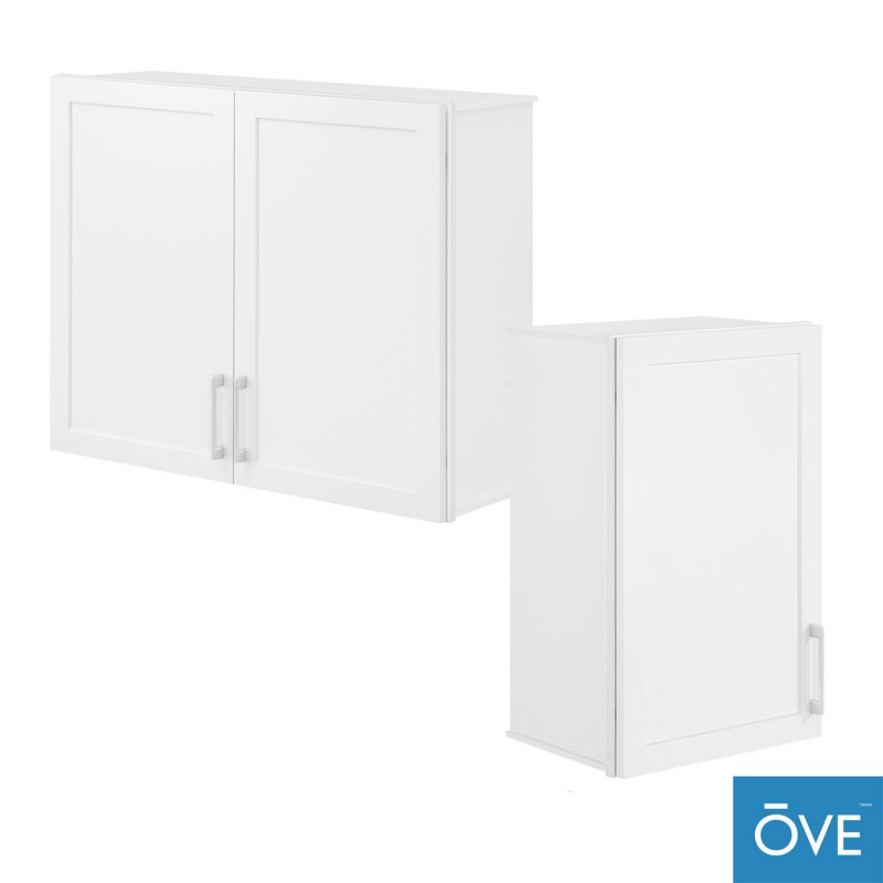 OVE DECORS 15KWCR-CABYM1-007EI CABY 54 INCH RECTANGULAR SURFACE WALL CABINET IN PURE WHITE