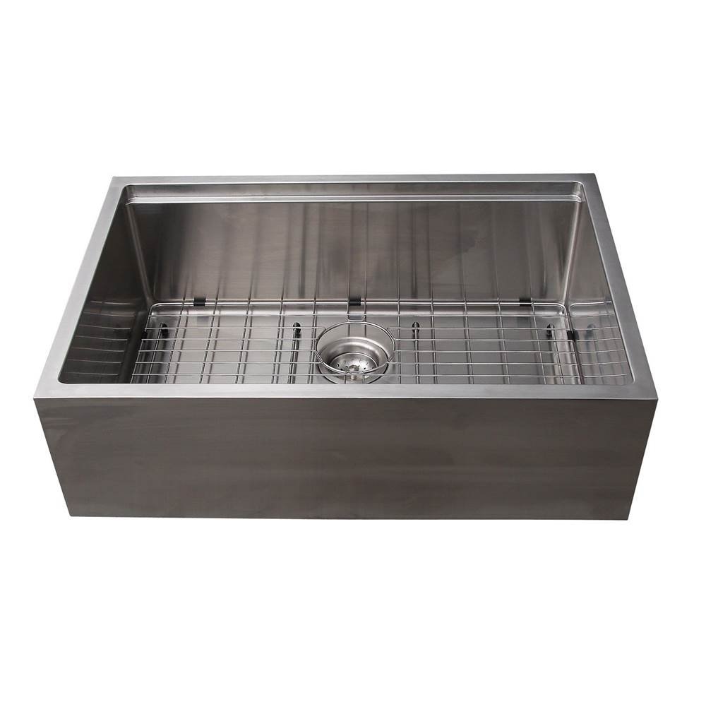 BARCLAY FSSSB2042L-SS BAILEY 30 INCH SINGLE BOWL APRON FRONT STAINLESS STEEL FARMER KITCHEN SINK