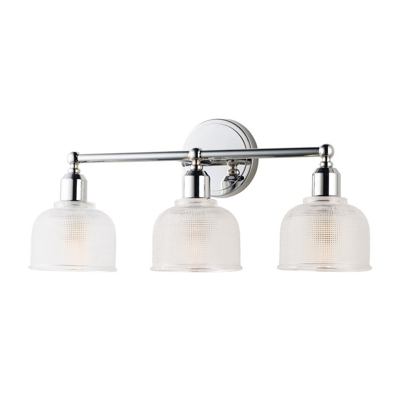 MAXIM LIGHTING 11323CLPC HOLLOW 23 INCH WALL-MOUNTED INCANDESCENT VANITY LIGHT