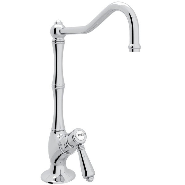 ROHL A1435LM-2 COUNTRY SINGLE HOLE ACQUI COLUMN SPOUT FILTER FAUCET WITH MINI METAL LEVER