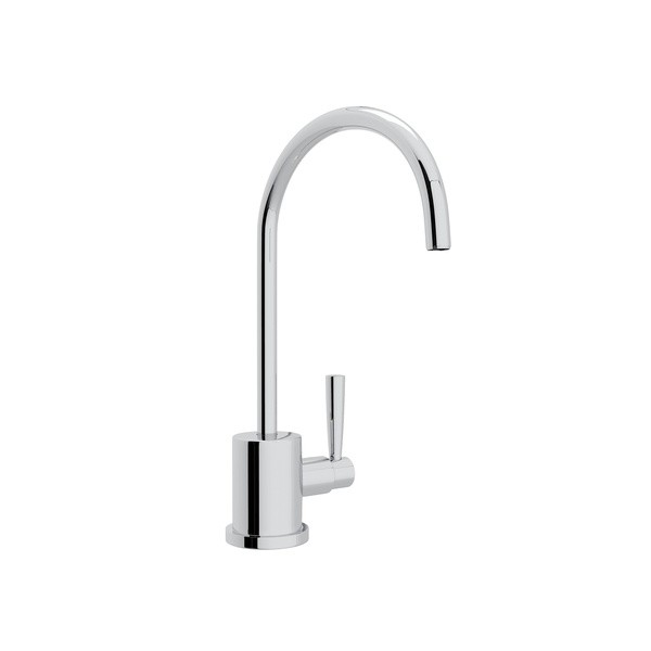 ROHL U.1601L-2 PERRIN & ROWE HOLBORN C-SPOUT SINGLE HOLE FILTER FAUCET WITH METAL LEVERS