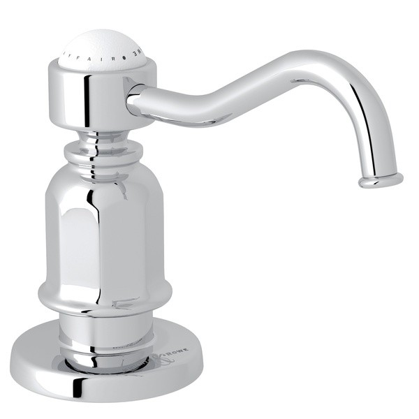 ROHL U.6995 PERRIN & ROWE TRADITIONAL DECK MOUNT SOAP DISPENSER