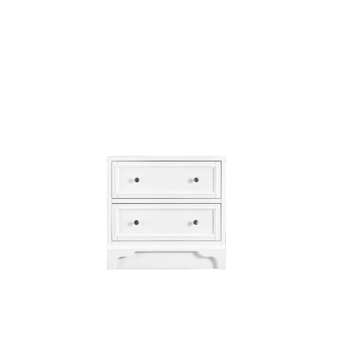 James Martin 825-DU26-BW De Soto 26 Inch Drawer Unit In Bright White