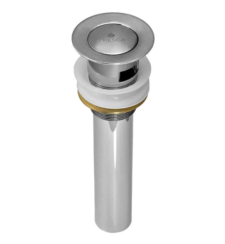 FRESCA FPU1140BN POP-UP DRAIN ASSEMBLY WITH OVERFLOW IN BRUSHED NICKEL