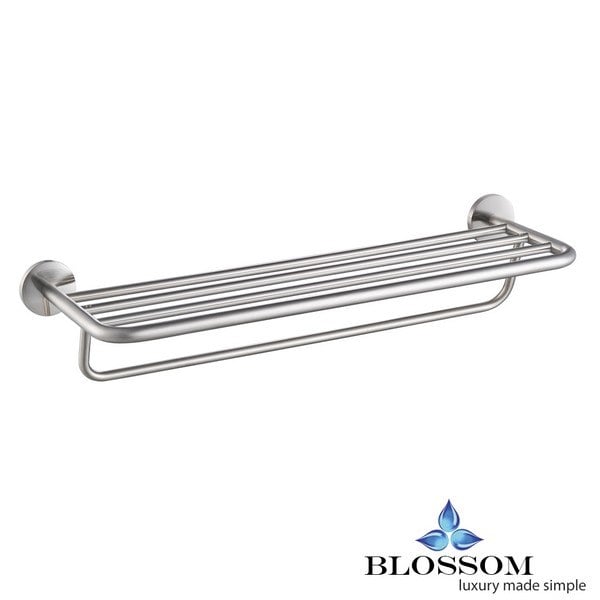 BLOSSOM BA02 509 02 TOWEL RACK IN BRUSH NICKEL