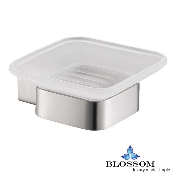 BLOSSOM BA02 602 02 SOAP DISH IN BRUSH NICKEL