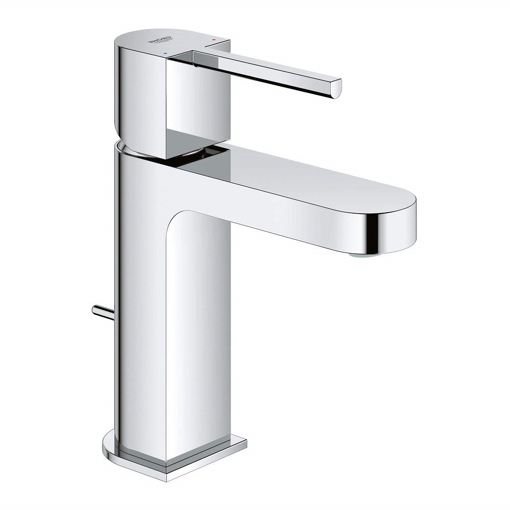 GROHE 331703 PLUS 6 3/4 INCH DECK MOUNT SINGLE HOLE AND SINGLE HANDLE BATHROOM FAUCET