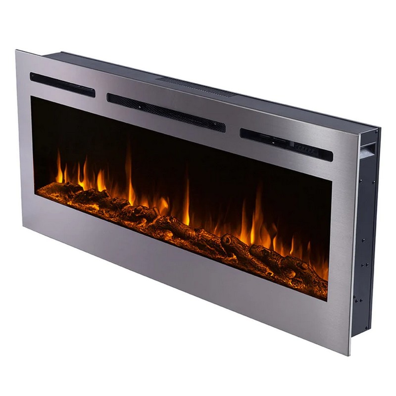 TOUCHSTONE 8627 SIDELINE DELUXE 60 INCH RECESSED SMART ELECTRIC FIREPLACE