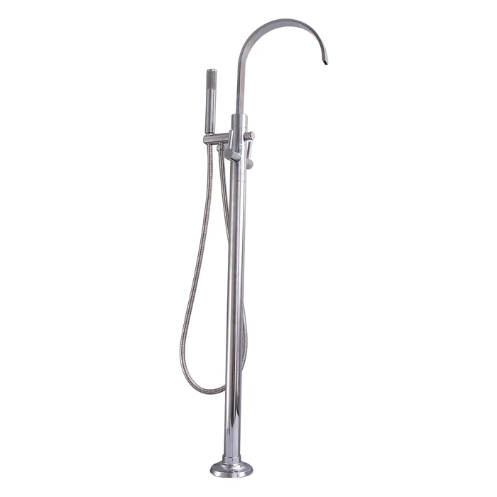BARCLAY 7954 DIXVILLE 49 1/4 INCH SINGLE HOLE FREESTANDING TUB FILLER WITH HAND SHOWER