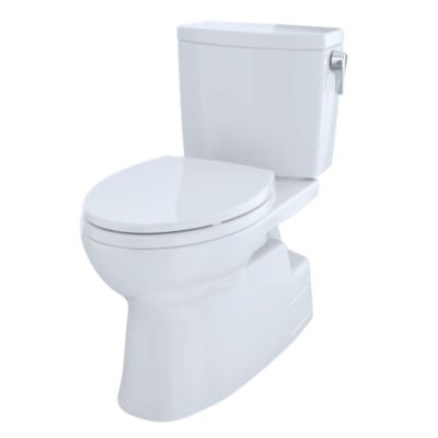 TOTO CST474CUFRG#01 VESPIN II 1.0GPF TWO-PIECE TOILET, RIGHT-HAND TANK