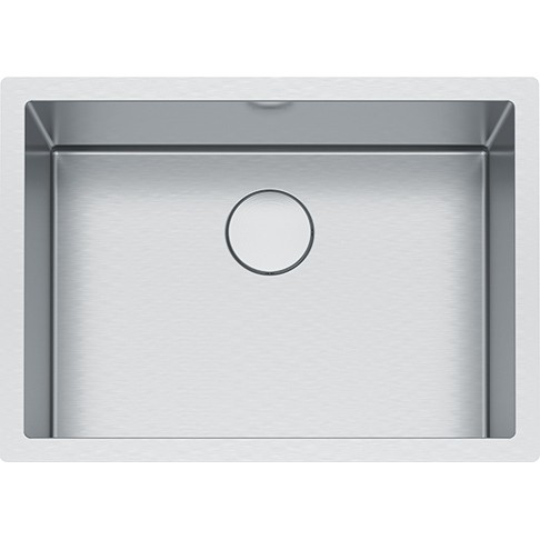 FRANKE PS2X110-24 PROFESSIONAL 2.0 SERIES 26-1/2 INCH UNDERMOUNT SINGLE BOWL STAINLESS STEEL SINK, 16-GAUGE
