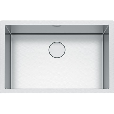 FRANKE PS2X110-27 PROFESSIONAL 2.0 SERIES 29-1/2 INCH UNDERMOUNT SINGLE BOWL STAINLESS STEEL SINK, 16-GAUGE