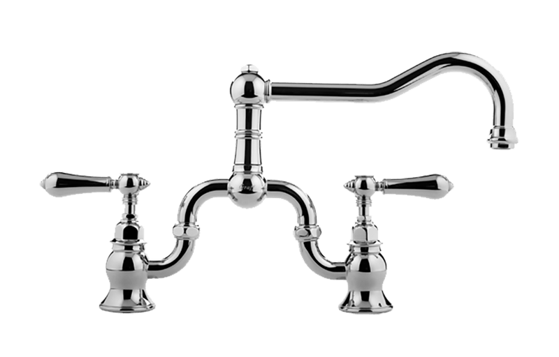 GRAFF G-4870-LM34 CANTERBURY BRIDGE KITCHEN FAUCET