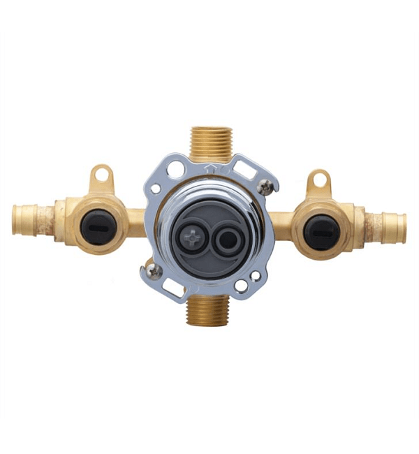 DANZE G00GS507S TREYSTA TUB AND SHOWER VALVE HORIZONTAL INPUTS WITH STOPS- COLD EXPANSION PEX