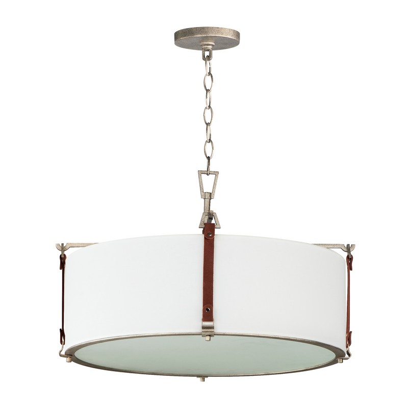 MAXIM LIGHTING 16135FTWZBSD SAUSALITO 24 1/4 INCH CEILING-MOUNTED INCANDESCENT PENDANT LIGHT