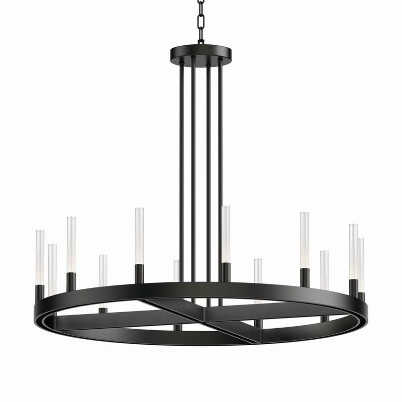 MAXIM LIGHTING 16164CR OVATION 31 1/2 INCH CEILING-MOUNTED LED CHANDELIER LIGHT