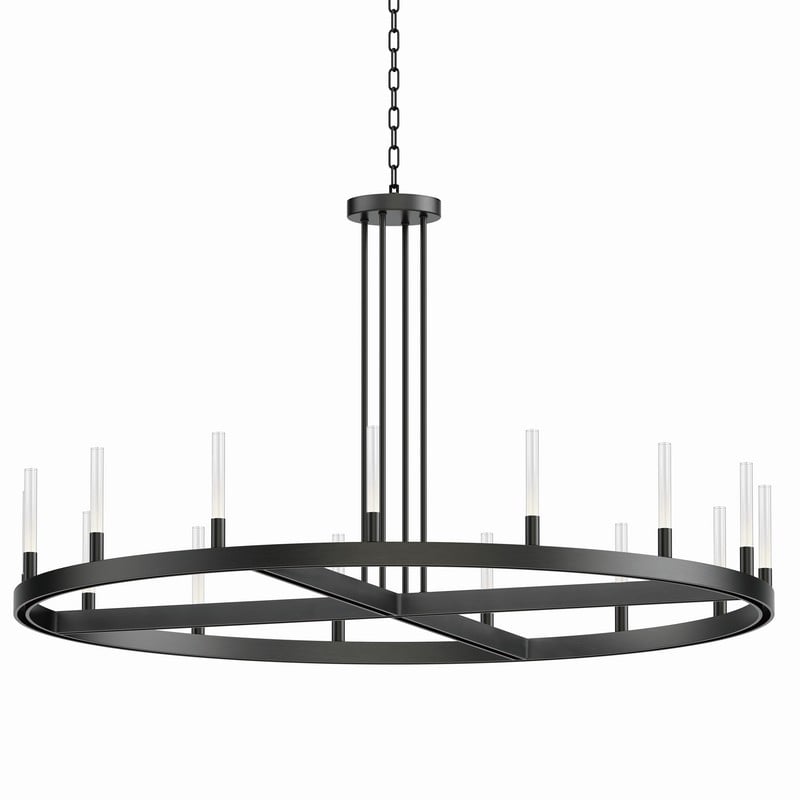 MAXIM LIGHTING 16168CR OVATION 47 INCH CEILING-MOUNTED LED CHANDELIER LIGHT