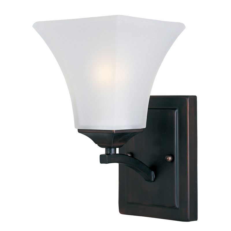 MAXIM LIGHTING 20098FT AURORA 5 1/2 INCH WALL-MOUNTED INCANDESCENT WALL SCONCE LIGHT