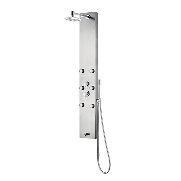 PULSE SHOWERSPAS 1042-SSB MONTEREY SHOWERSPA PANEL IN STAINLESS STEEL BRUSHED