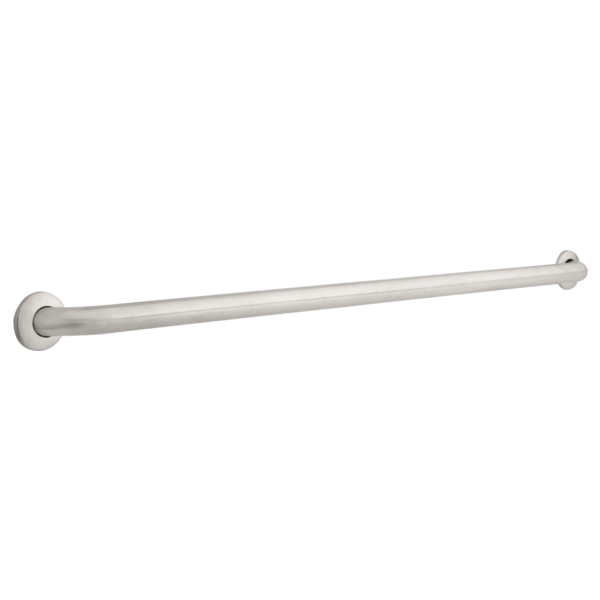 DELTA 40148-SS GRAB BAR 1-1/2 X 48 INCH, CONCEALED MOUNTING