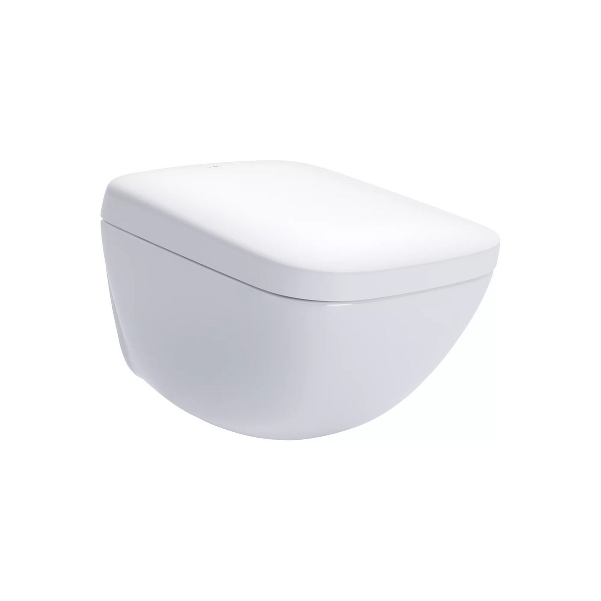 TOTO CWT9538CEMFG#01 NEOREST WX1 1.2 AND 0.8 GPF ONE PIECE WALL-HUNG TORNADO FLUSH TOILET WITH SEAT IN COTTON